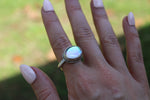 Angel Quartz Ring Size 8