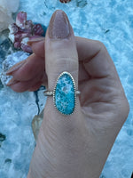Handmade Turquoise Ring Size 6.75