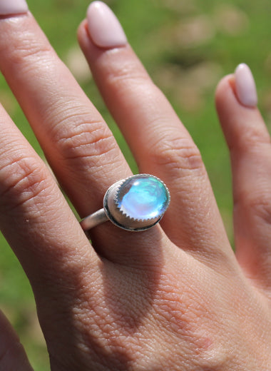 Angel Quartz Ring Size 8