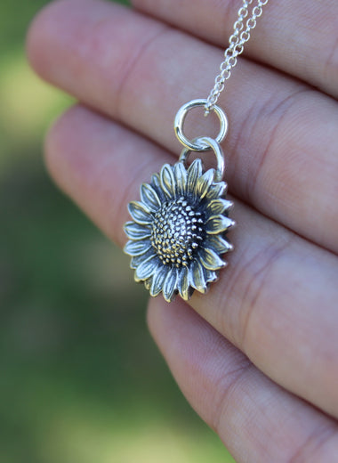 Sunflower Necklace