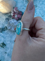 Handmade Turquoise Ring Size 6.75
