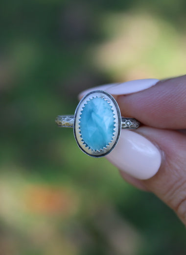 Larimar Ring Size 7.5