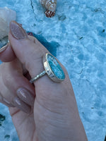 Handmade Turquoise Ring Size 6.75