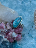Handmade Turquoise Ring Size 6.75