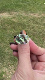 Ocean Prism Ring - Size 8