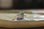 Light Green Tourmaline Ring Size 4