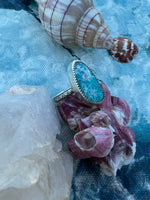 Handmade Turquoise Ring Size 6.75