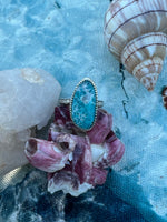 Handmade Turquoise Ring Size 6.75