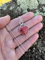 Spiny Oyster Heart Necklace