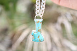 Smoke Signals - Kingman Turquoise Choker