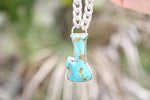 Smoke Signals - Kingman Turquoise Choker