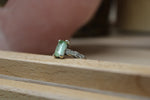 Light Green Tourmaline Ring Size 4