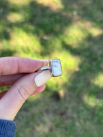 Drift White Buffalo Ring Size 7.5