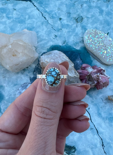 Handmade Turquoise Ring Size 5
