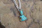 Smoke Signals - Kingman Turquoise Choker