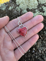 Spiny Oyster Heart Necklace