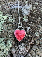 Spiny Oyster Heart Necklace