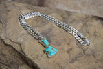 Smoke Signals - Kingman Turquoise Choker