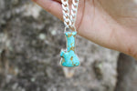 Smoke Signals - Kingman Turquoise Choker