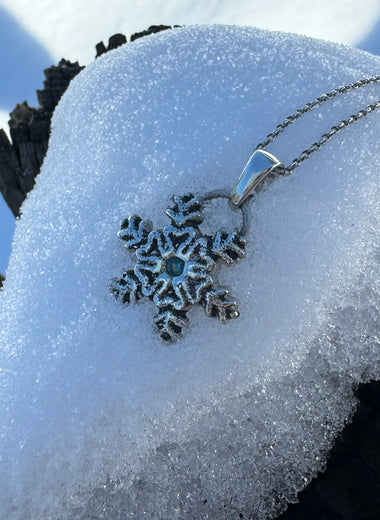 Snowfall by the Sea Necklace