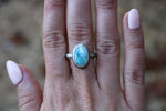 Larimar Ring Size 7.5
