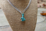 Smoke Signals - Kingman Turquoise Choker