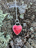 Spiny Oyster Heart Necklace