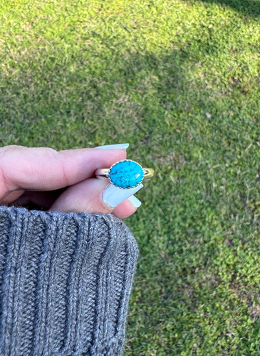 Skyline Turquoise Ring Size 6
