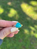 Seafoam Turquoise Ring Size 7.5