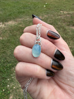 Calm Current - Aquamarine Necklace
