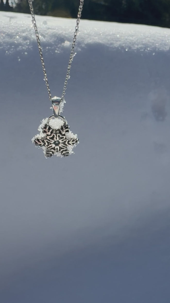 Snowfall by the Sea Necklace