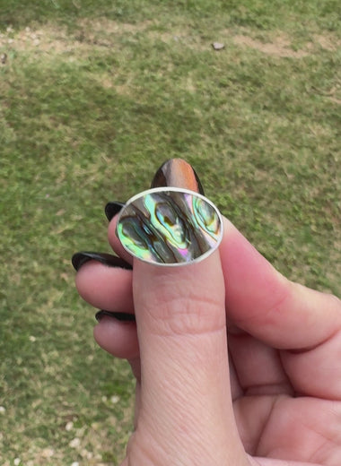 Ocean Prism Ring - Size 8